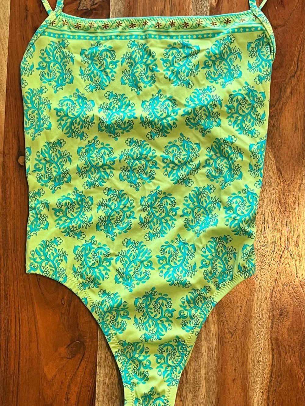 Nautica-Women's Y2K Boho Flair One-Piece Swimsuit- Size 6